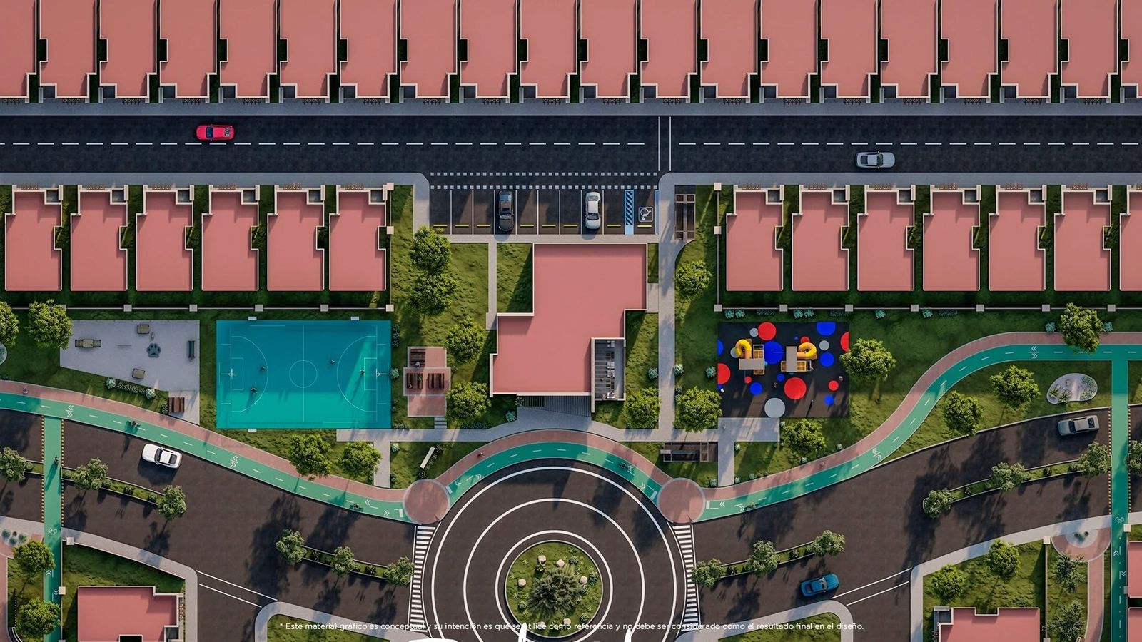 Vista aérea de QAVALTA Residencial